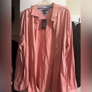 Tommy Hilfiger long sleeve button up with tags